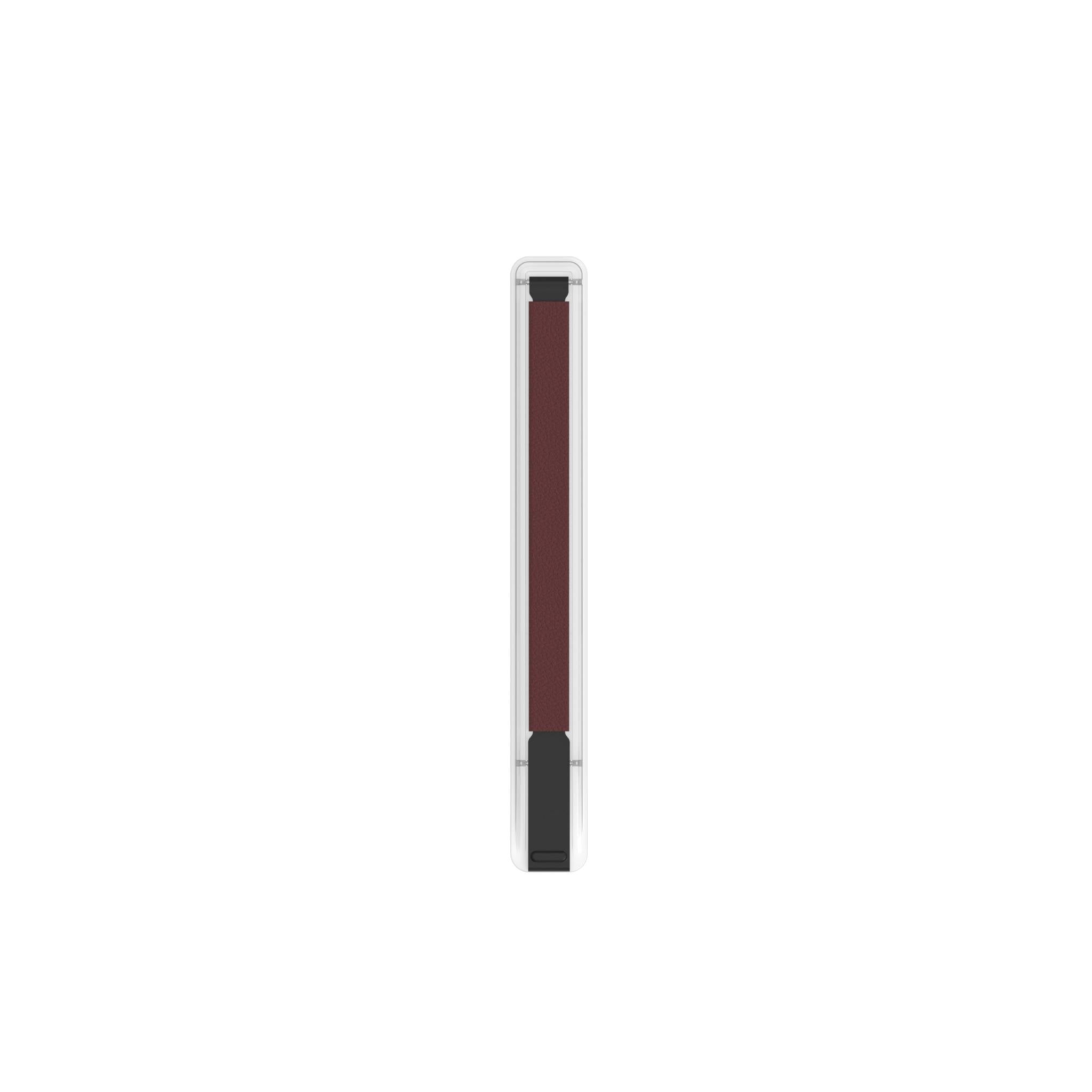 Swappable Strip: Burgundy Red Vegan Leather